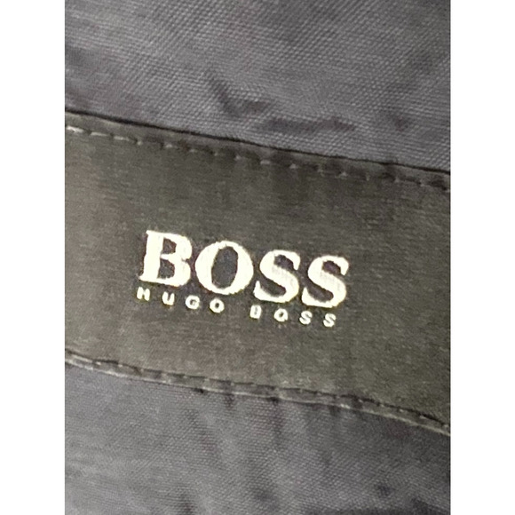 HUGO BOSS Suit Jacket Mens Size 38S Blue TESS Lanificio Wool Single Breasted - Picture 2 of 13